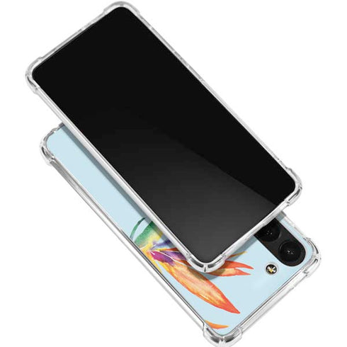 Birds of Paradise Summer Galaxy S24 FE Clear Case